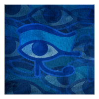 Blue Horus Eye