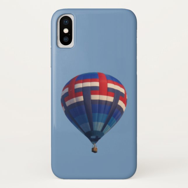 Blue Hot Air Balloon Case-Mate iPhone Case (Back)