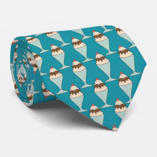 blue hot fudge sundae tie