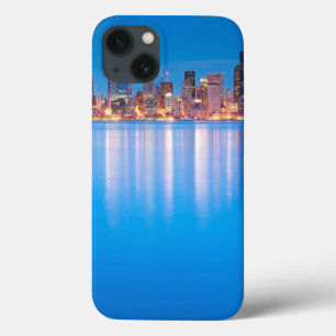 Blue hour view of downtown Seattle iPhone 13 Case