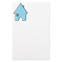 Blue House customisable Realtor stationery