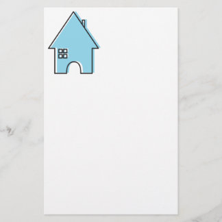 Blue House customisable Realtor stationery