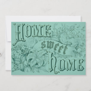 Blue Housewarming Invitation