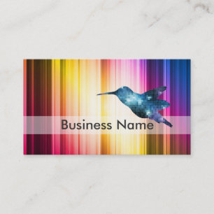 Blue Hummingbird Business Card