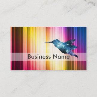 Blue Hummingbird Business Card