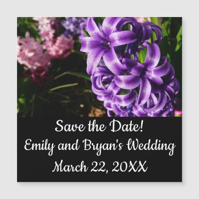 Blue Hyacinth II Spring Floral (Front)