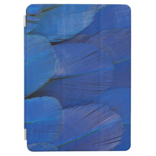 Blue Hyacinth Macaw Feather Design iPad Air Cover