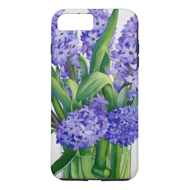 Blue Hyacinths Case-Mate iPhone Case (Back)