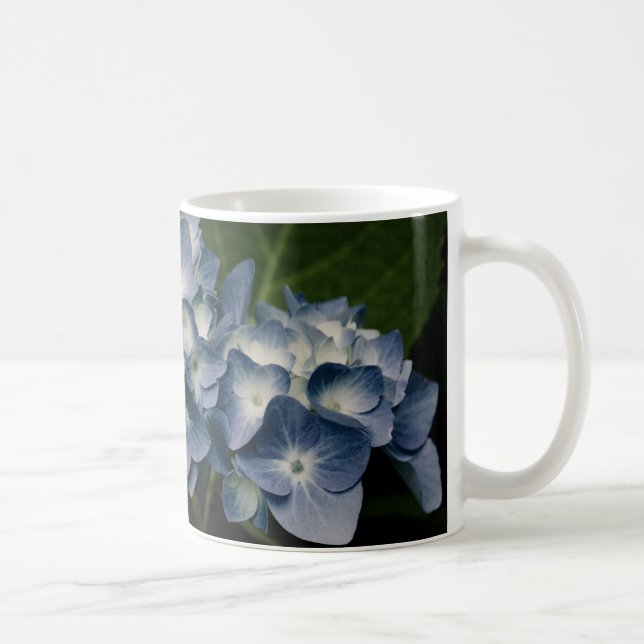 Blue Hydrangea 8514 Mug (Right)