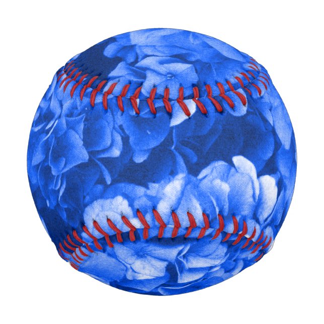 Blue Hydrangea Baseball (Front)
