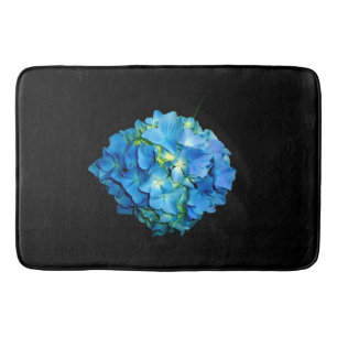 Blue Hydrangea Bath Mat