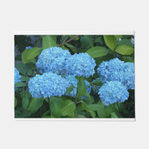 Blue Hydrangea Doormat