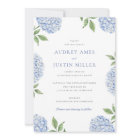 Blue Hydrangea Flower Classic Wedding