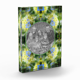 Blue Hydrangea Flower Create Your Own Photo Block