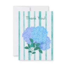 Blue Hydrangea Flower