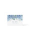 Blue hydrangea flowers business card