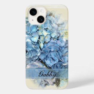 Blue Hydrangea Flowers Case-Mate iPhone 14 Case