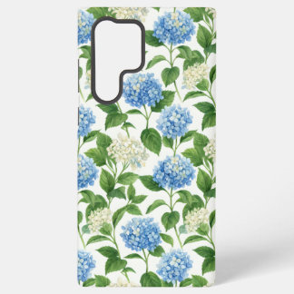 Blue Hydrangea Garden | Watercolor Floral Samsung  Galaxy Case