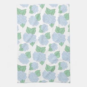 Blue Hydrangea Kitchen Towel