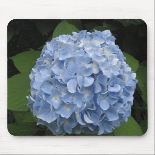 Blue Hydrangea Mouse Mat