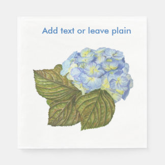 Blue Hydrangea Napkins