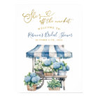 Blue Hydrangea She's off the market bridal shower