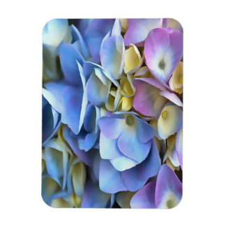 Blue Hydrangea Shrub Artistic Bossom Magnet