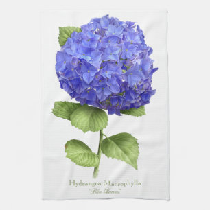 Blue Hydrangea Tea Towel