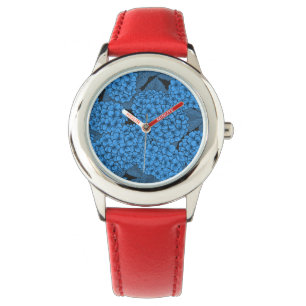 Blue hydrangea watch