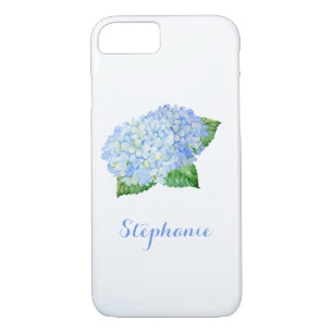 Blue Hydrangea Watercolor iPhone 8/7 Case