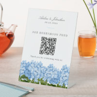 Blue Hydrangea Wedding Honeymoon Fund Contribution