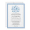 Blue Hydrangea Wedding Invitation