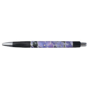 Blue Hydrangea with White Border Pen Emmy
