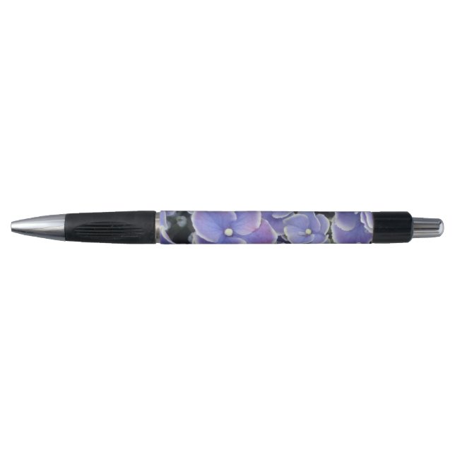 Blue Hydrangea with White Border Pen Emmy (Front)