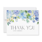 Blue Hydrangeas and Ivory Roses Wedding