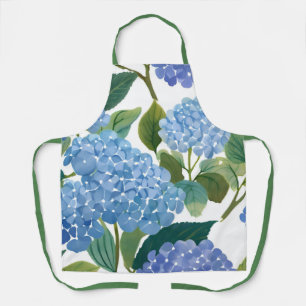 Blue Hydrangeas   Beautiful Floral Bush Apron
