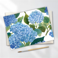 Blue Hydrangeas | Beautiful Floral Bush