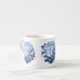 Blue Hydrangeas Espresso Cup