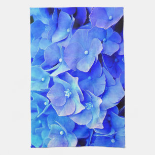 Blue Hydrangeas Kitchen Towel