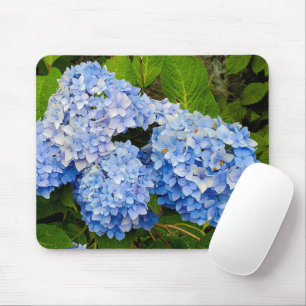 Blue Hydrangeas Mouse Mat