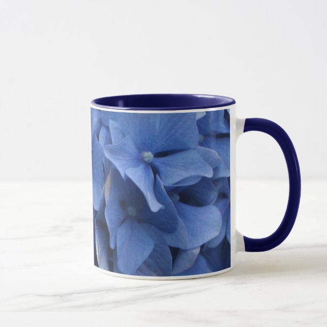 Blue Hydrangeas Mug (Right)