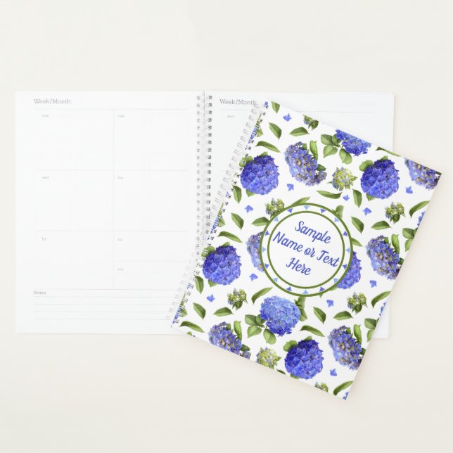 Blue Hydrangeas Planner (Display)