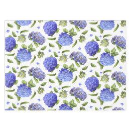 Blue Hydrangeas Tablecloth