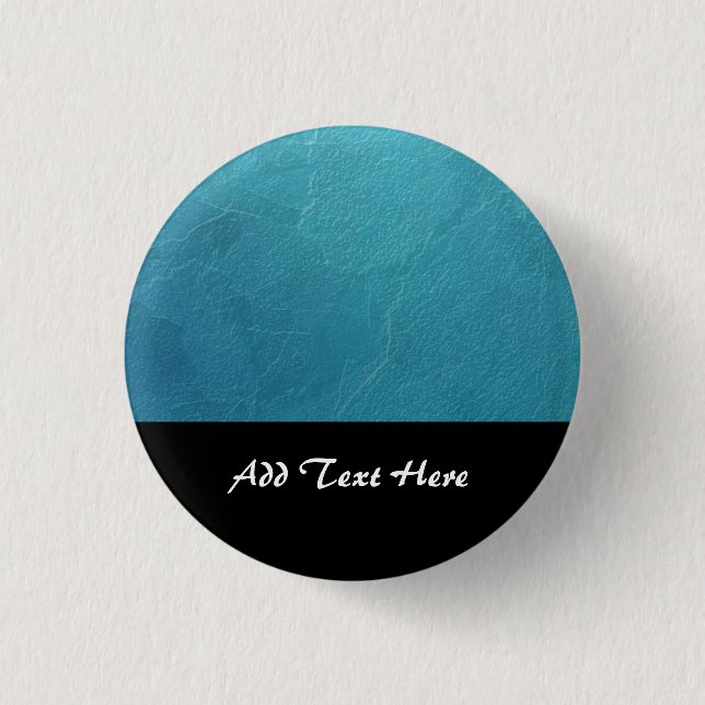 Blue Ice Abstract Artwork 3 Cm Round Badge (Front)