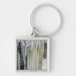 Blue Ice and Ground Water Run Off; Tahquamenon Key Ring