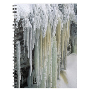 Blue Ice and Ground Water Run Off; Tahquamenon Notebook