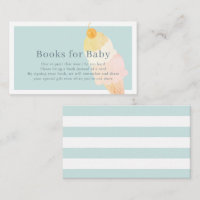 Blue Ice Cream Baby Shower Book Request