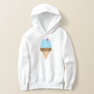 Blue Ice Cream Cone