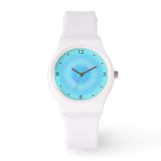 Blue Ice Cross Ball Snowflake Watch