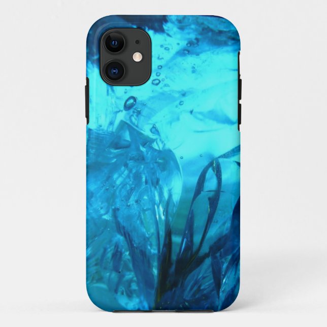 Blue Ice Gem iPhone 5 case (Back)